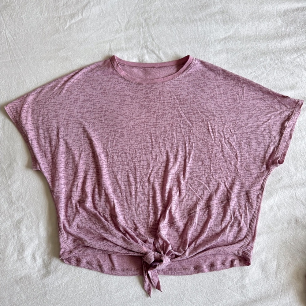 Lululemon Tie Front Top